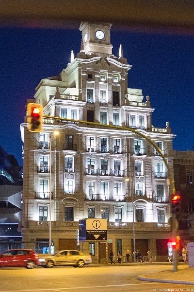 20160607_224013 D4S.jpg - Building at Plaza Colon lit up at night